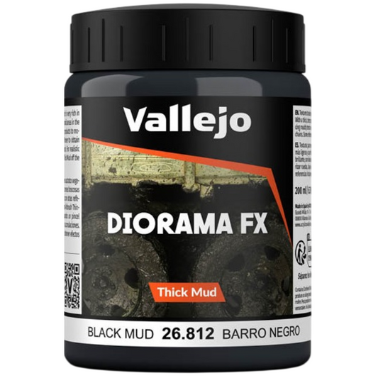 Vallejo Diorama - Black Mud Texture