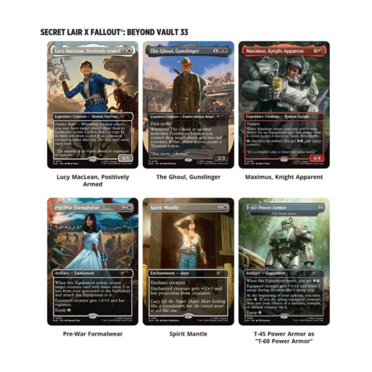 Secret Lair Drop Series: MTG X Fallout - Beyond Vault 33