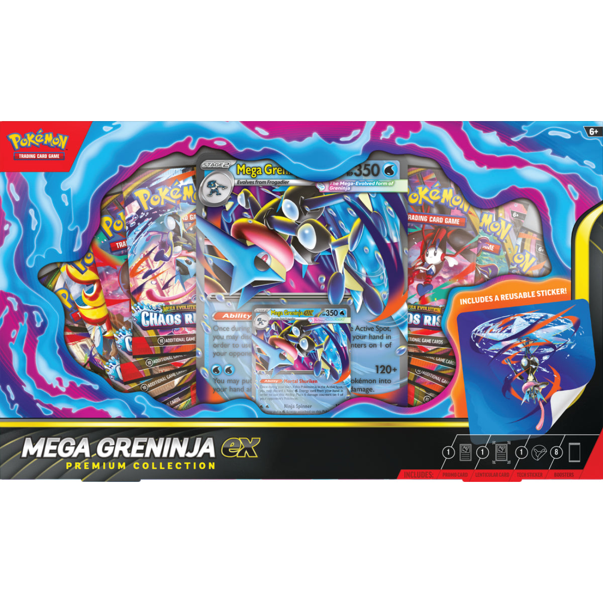 Pokemon - Mega Greninja ex Premium Collection