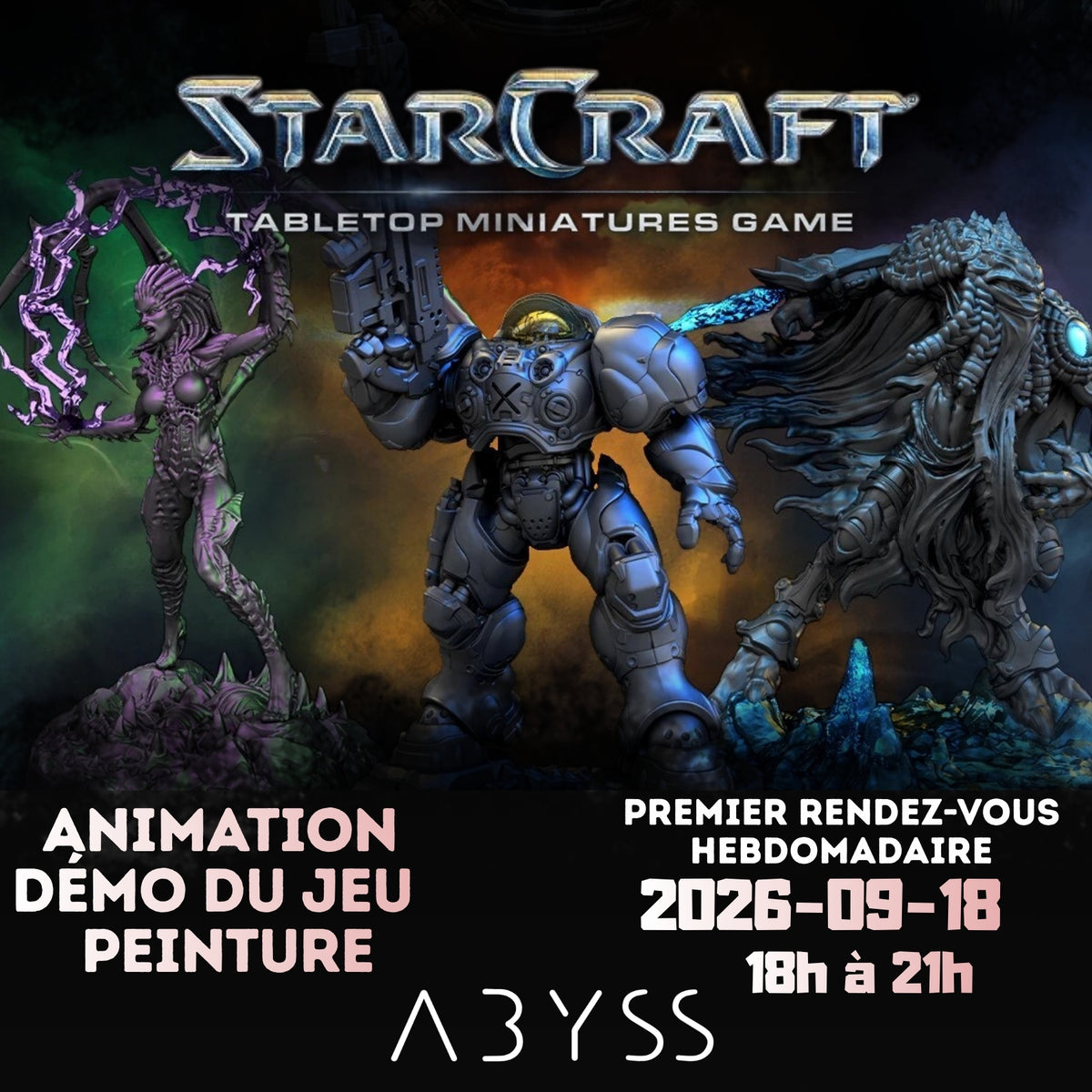 Premier rendez-vous hebdomadaire StarCraft - 2026-09-18
