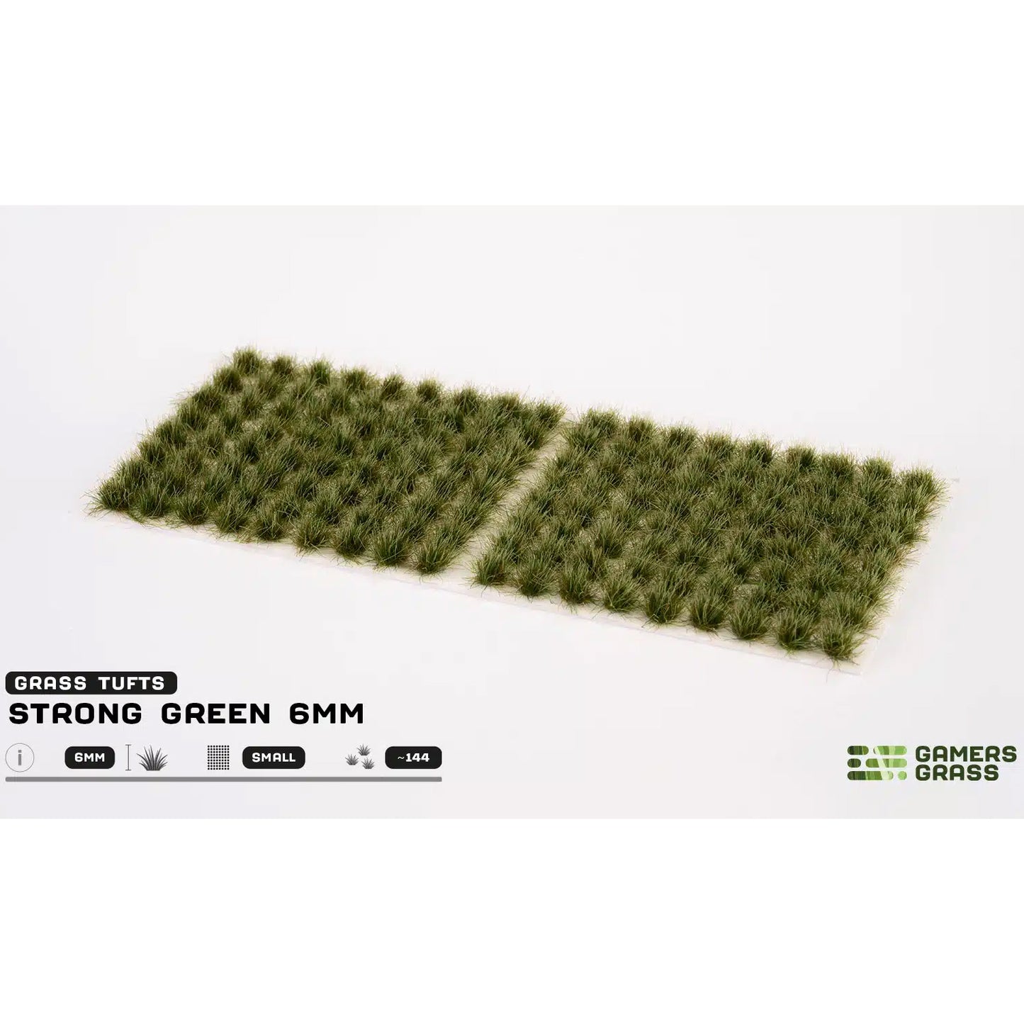 Gamer's Grass Tufts - Strong Green