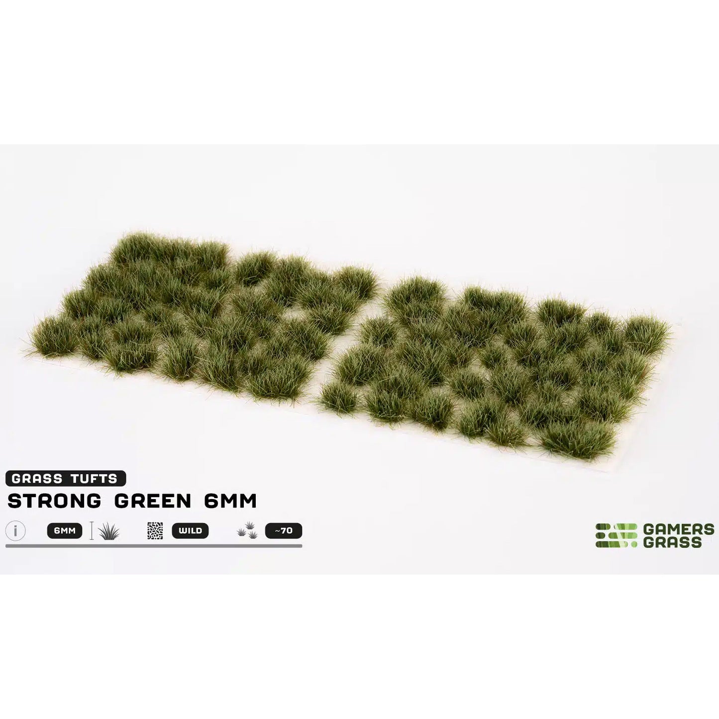 Gamer's Grass Tufts - Strong Green
