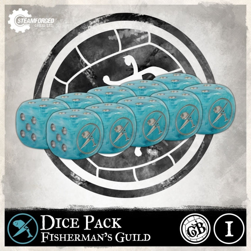 Guild Ball - Fisherman Guild Dice Pack