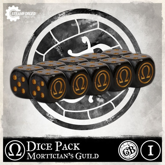 Guild Ball - Mortician Guild Dice Pack