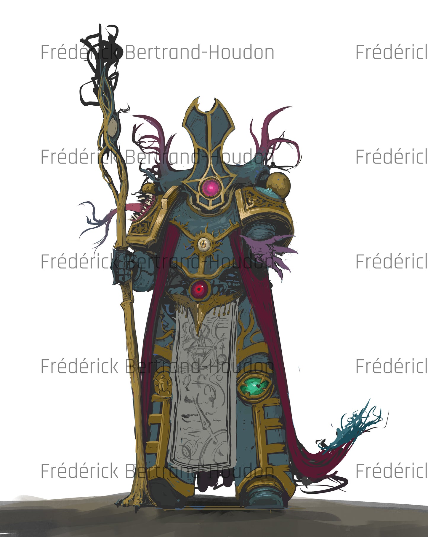 Frédérick Print - Thousand Sons 01