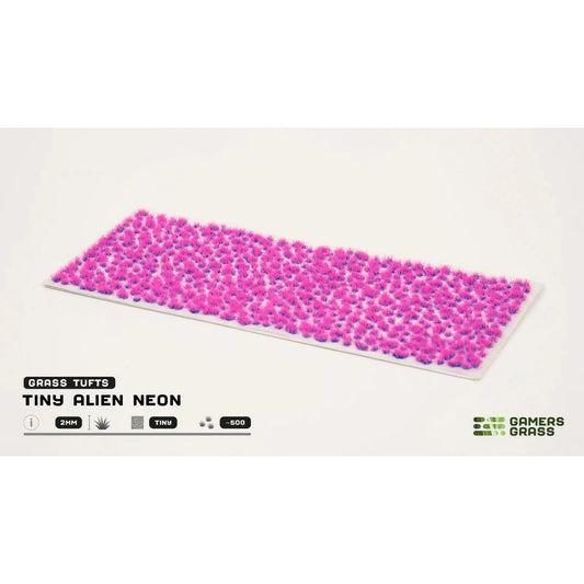 Gamers Grass Tufts - Tiny Alien Neon