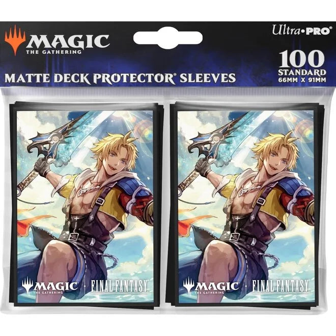 Ultra-Pro Deck Protector Sleeves Pro-Matte 100ct MTG Final Fantasy  (66mm x 91mm)