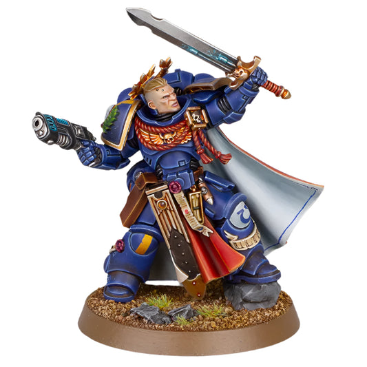 Space Marines - Primaris Captain Magazine Exclusive ( 1208-W ) - Used