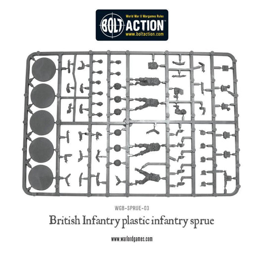 Bolt Action - British Infantry Sprue (4030000007) - Used