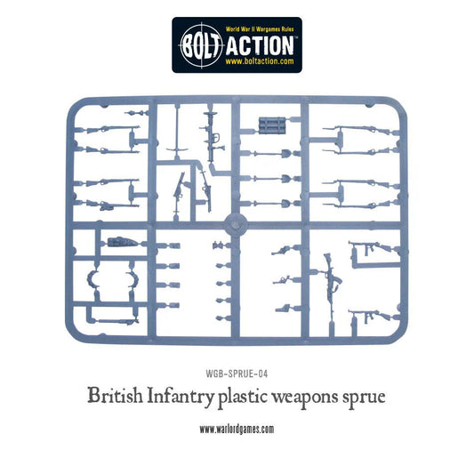 Bolt Action - British Weapon Sprue (4030000008) - Used