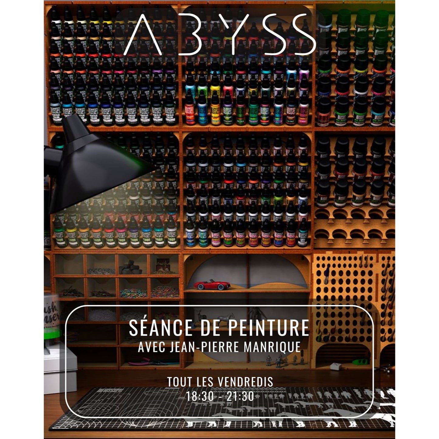 Peinture de l'abyss pour Session de Peinture
