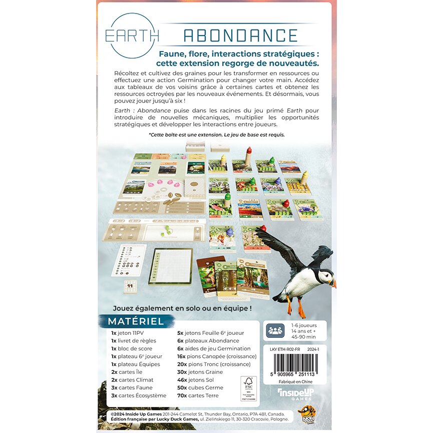 Earth : Abondance