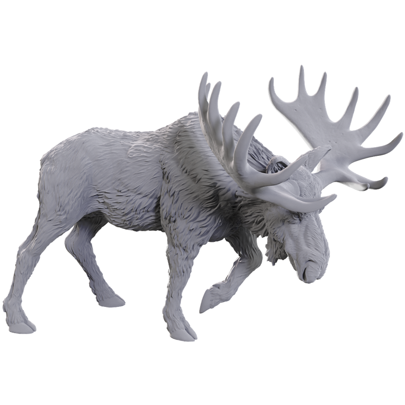 D&D Unpainted Minis: Bull Moose (90770)