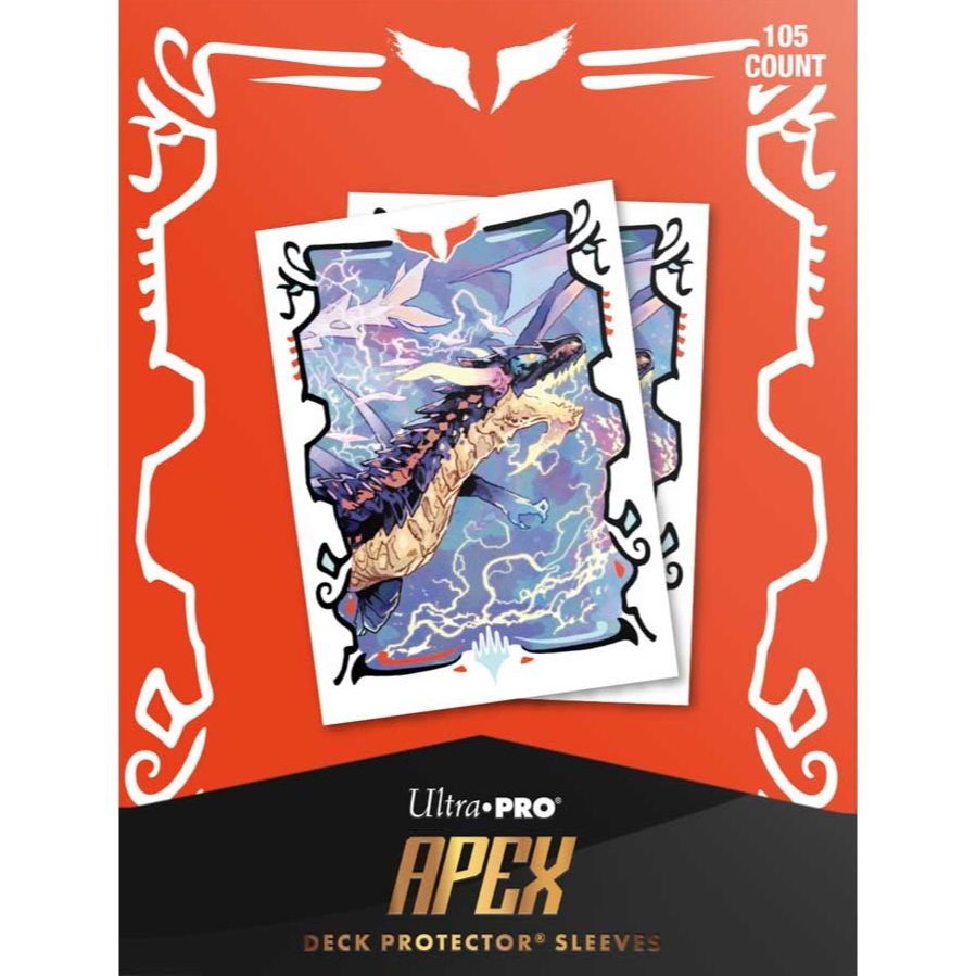 Ultra-Pro Deck Protector Apex 105ct MTG Dragonstorm  (66mm x 91mm)