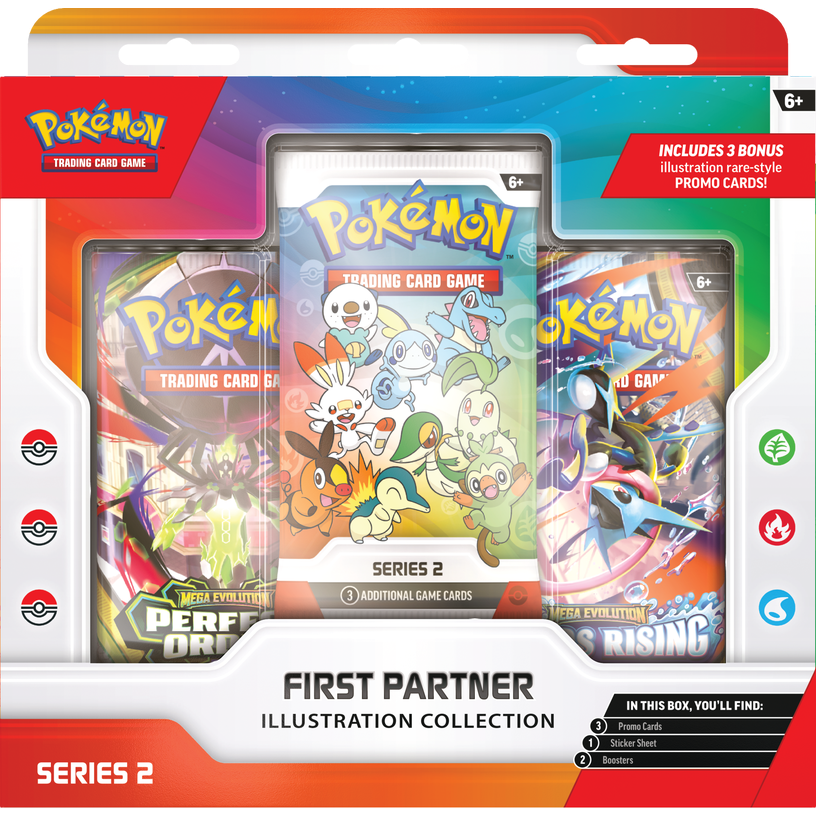 Pokemon - First Partner Illustration Collection - Series 2